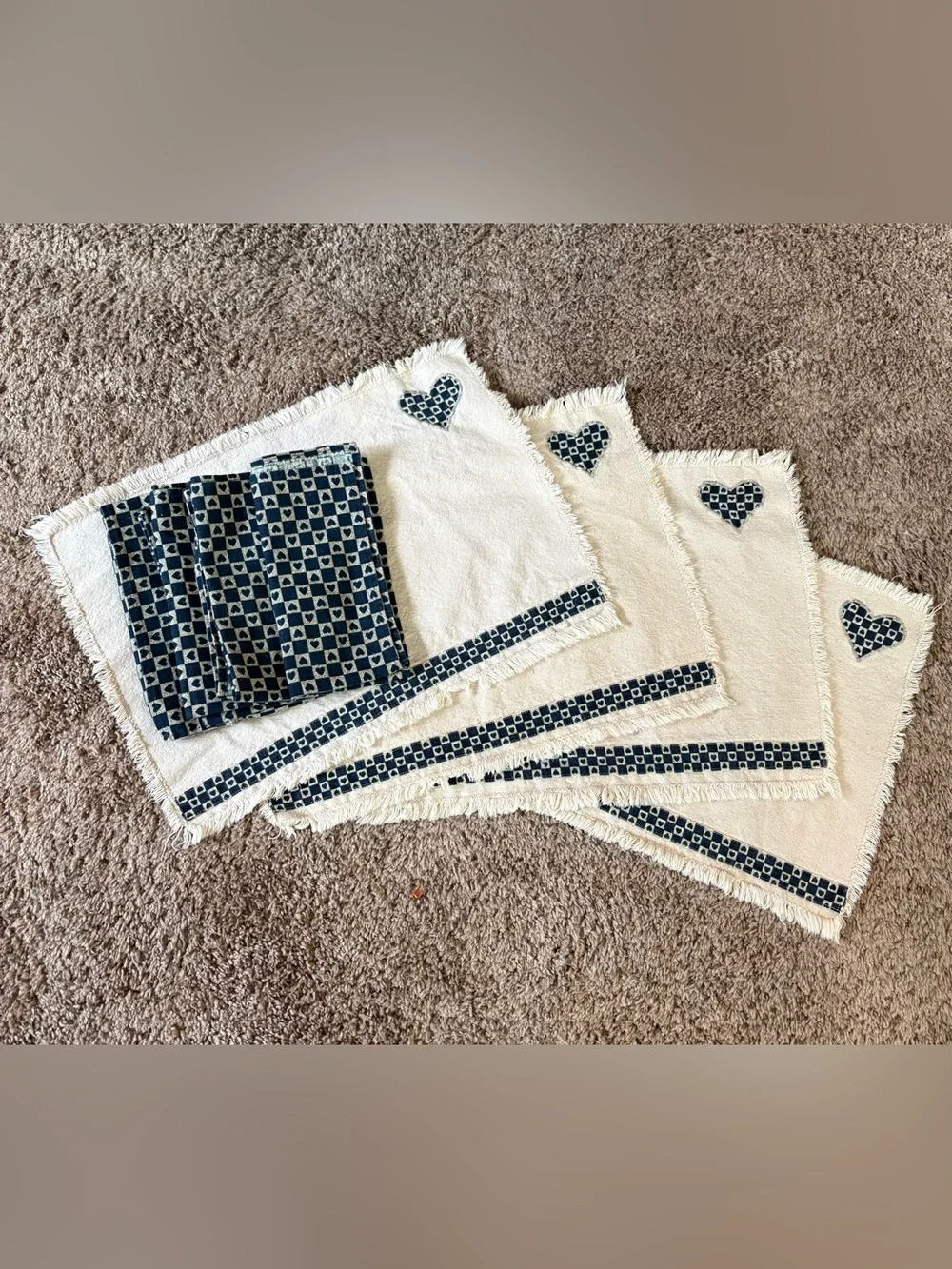 Vintage Placemats and napkins set